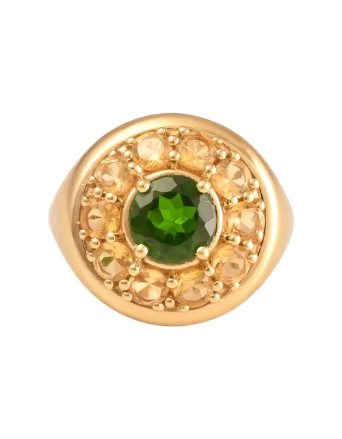 Cosi Store • Bague Marigold Diopside, Citrine Dorothée Sausset (Dorothée Sausset)