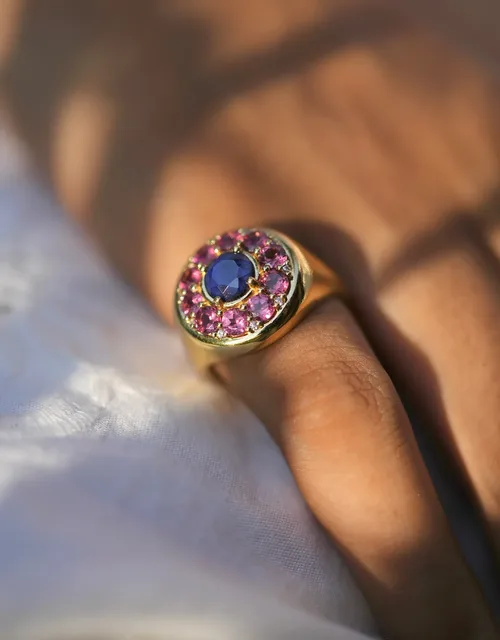 Cosi Store • Bague Marigold Saphir Bleu Dorothée Sausset (Dorothée Sausset)