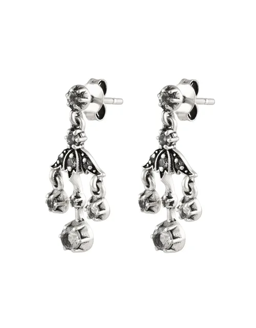Cosi Store • Boucles d'Oreilles Emma Argent Oxydé Dorothée Sausset (Dorothée Sausset)