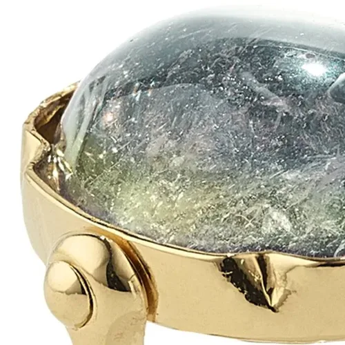 Cosi Store • Bague ovale Cabochons Bleu Denim Goossens (Goossens)