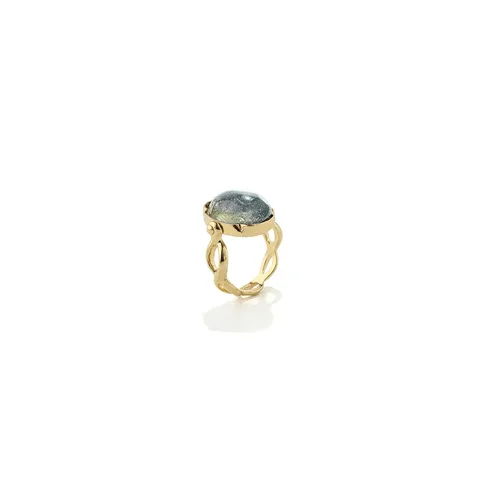 Cosi Store • Bague ovale Cabochons Bleu Denim Goossens (Goossens)