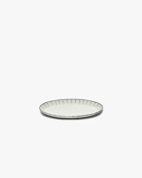 Cosi Store • Assiette Ovale S Inku blanc Serax (Serax)