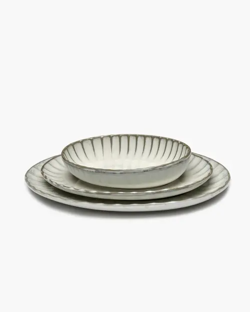 Cosi Store • Assiette Ovale S Inku blanc Serax (Serax)
