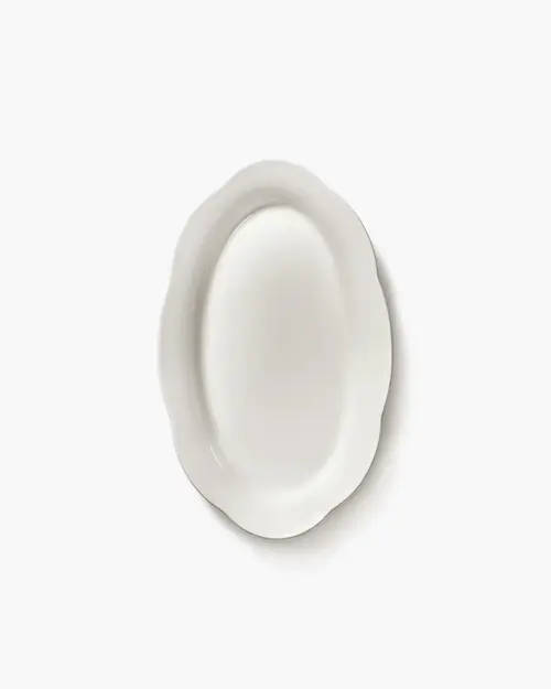 Cosi Store • S/2 Assiettes Ovales Creuses M Silhouette Serax (Serax)