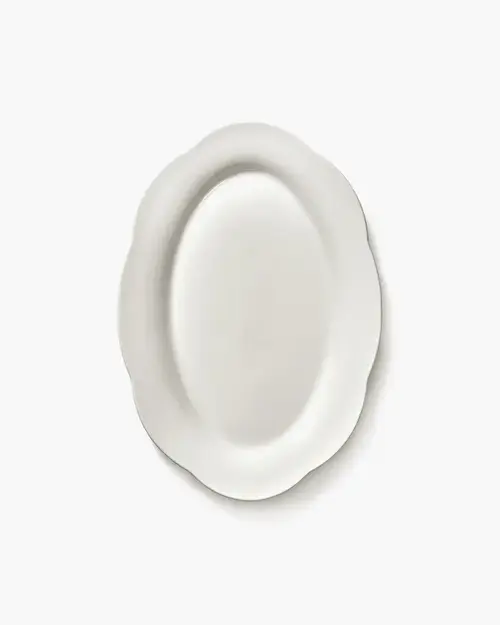 Cosi Store • Assiette ovale creuse L Silhouette Serax (Serax)