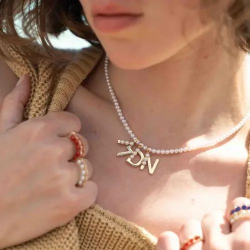 Cosi Store • Collier de perles de culture blanches D1928 (D1928)