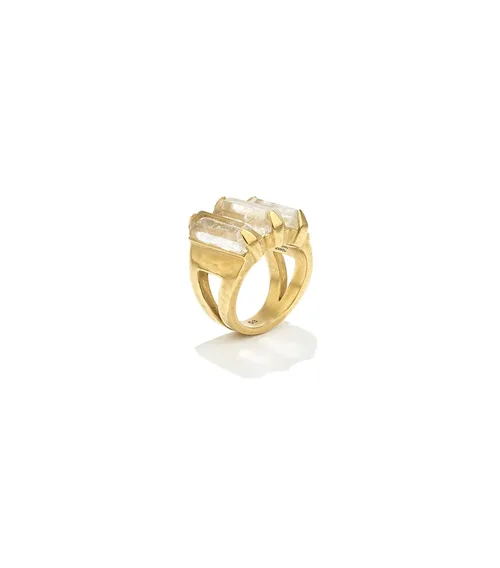 Cosi Store • Bague Triple Stones Goossens (Goossens)