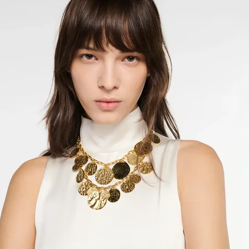 Cosi Store • Collier Plastron Celeste Goossens (Goossens)