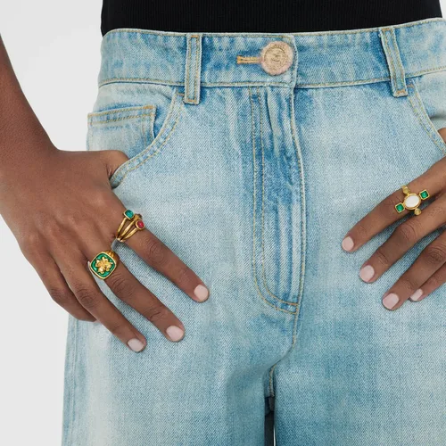 Cosi Store • Bague Croix Lagune Goossens (Goossens)