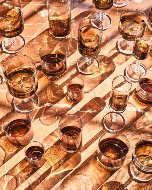 Cosi Store • S/4 Verres L Amber Zuma Serax (Serax)