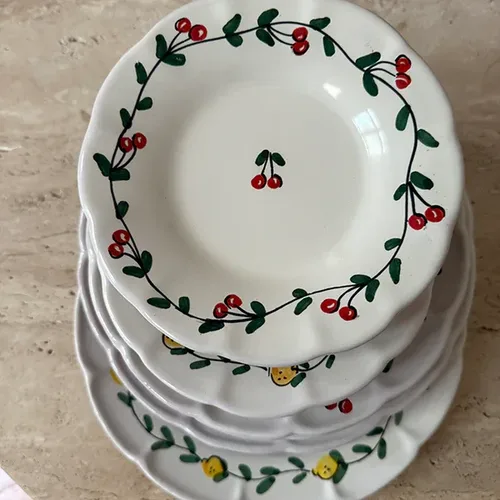 Cosi Store • Assiette Cerise (Popolo)