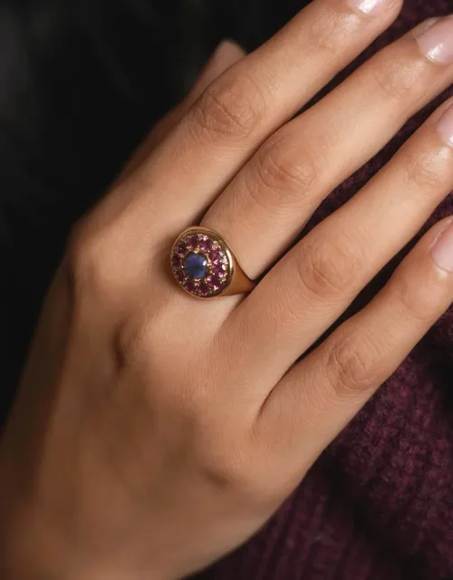 Cosi Store • Bague Marigold Saphir Bleu Dorothée Sausset (Dorothée Sausset)