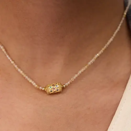 Cosi Store • Collier Rakhi I see you Stones (Dorothée Sausset)