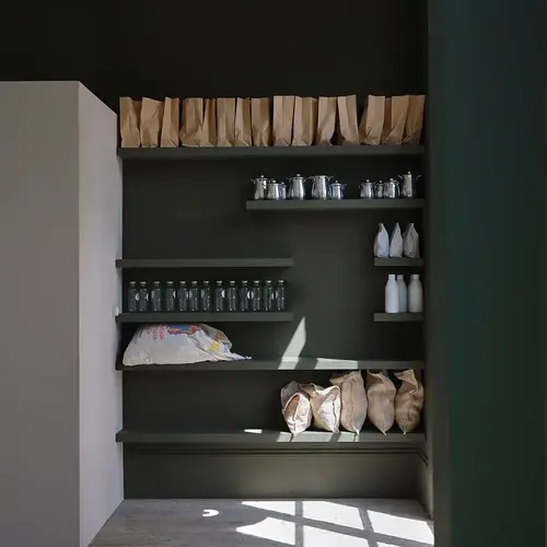 Cosi Store • Reduced Green n°313 (Farrow & Ball)