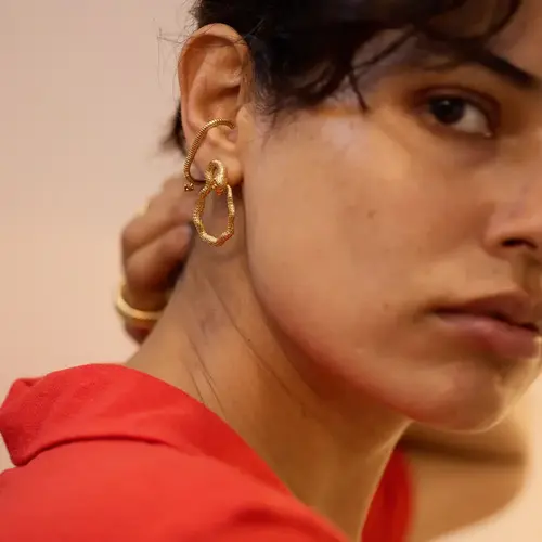 Cosi Store • Boucles d'Oreilles Shakti Citrine (Dorothée Sausset)