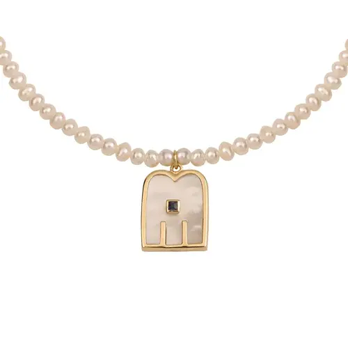 Cosi Store • Collier Thali Perles nacre (Dorothée Sausset)