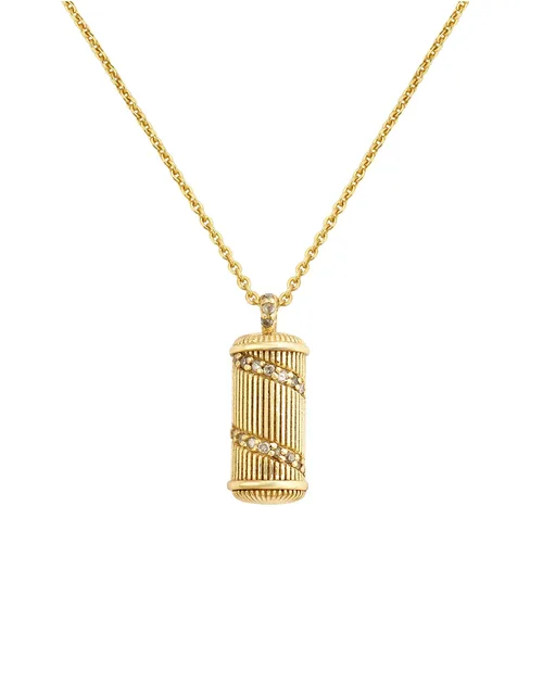 Cosi Store • Collier Tabiz Spirale Saphir Blanc Dorothée Sausset (Dorothée Sausset)