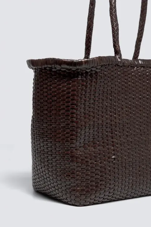 Cosi Store • Sac B Weave Big Dark Brown Dragon Diffusion (Dragon Diffusion)