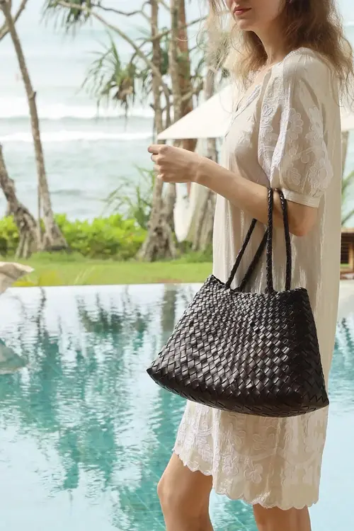 Cosi Store • Sac Santa Croce Big Dark Brown Dragon Diffusion (Dragon Diffusion)