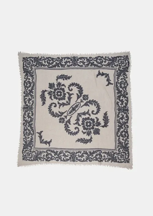 Cosi Store • Souffle Square Print Royal Bloom Rock Mirror in the Sky (Mirror in the Sky)