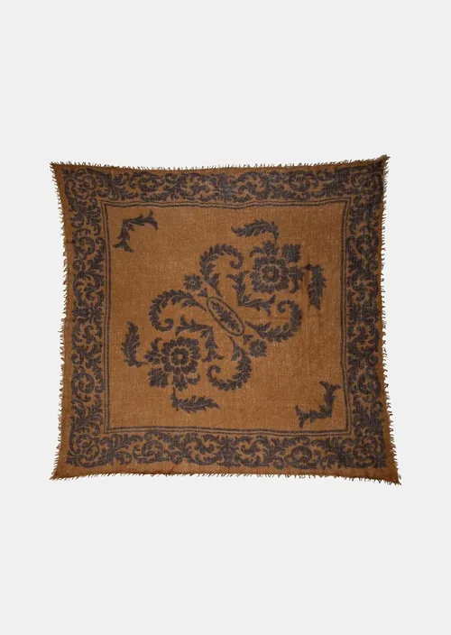 Cosi Store • Souffle Square Print Royal Bloom Coffee Mirror in the Sky (Mirror in the Sky)