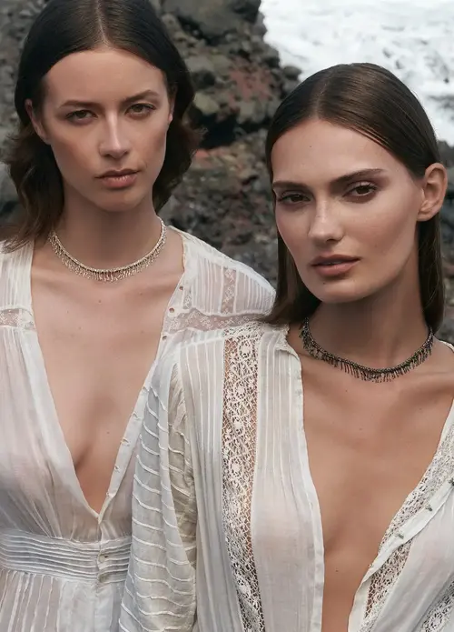 Cosi Store • Collier N°550 Ruthenium Gold Marie Laure Chamorel (Marie Laure Chamorel)