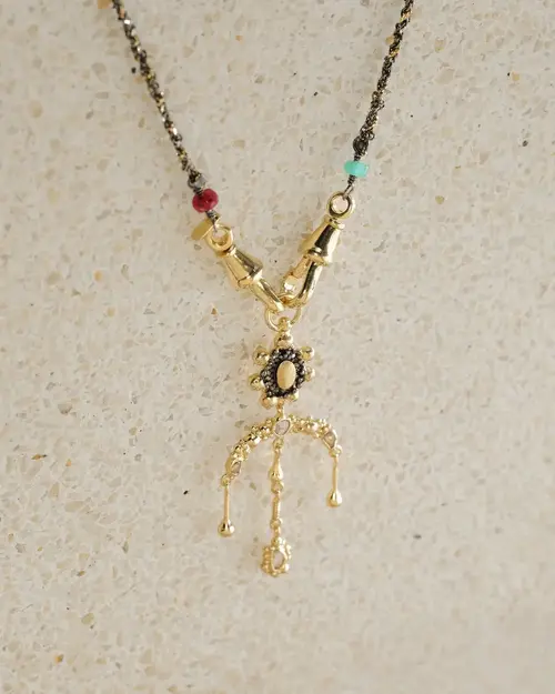 Cosi Store • Collier N°971 Gold Silver Marie Laure Chamorel (Marie Laure Chamorel)