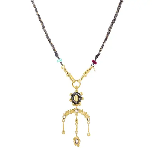 Cosi Store • Collier N°971 Gold Silver Marie Laure Chamorel (Marie Laure Chamorel)