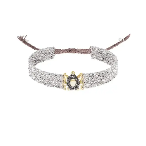 Cosi Store • Bracelet N°975 Rhodium Marie Laure Chamorel (Marie Laure Chamorel)