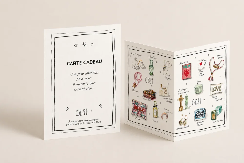 Cosi Store • carte cadeau cosi
